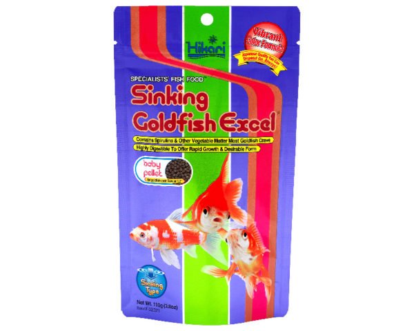 Hikari Goldfish Excel Sinking - 110gm (Mini)